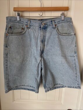 Levi's Pale Blue Denim Shorts